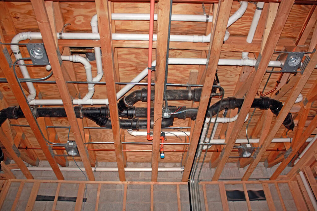 New construction Plumbing